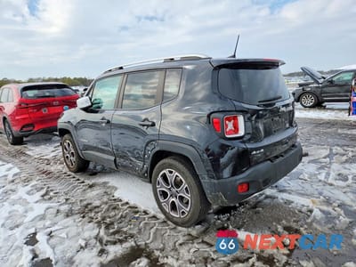 Drugie zdjęcie samochodu z przodu: 2018 JEEP RENEGADE LIMITED VIN:ZACCJBDB5JPG84847 - miniatura