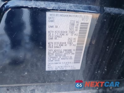 Zdjęcie 13 z 13 samochodu: 2017 INFINITI QX60 VIN:5N1DL0MM7HC554941 - miniatura