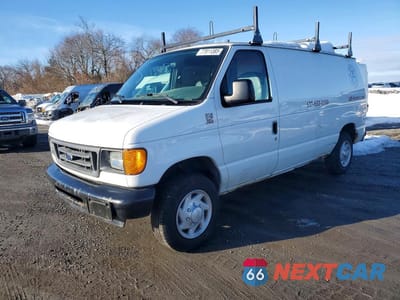 2007 FORD ECONOLINE E150 VAN 1FTNE14W67DB23140 - główne zdjęcie licytacji z USA - miniatura