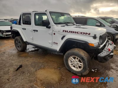 Czwarte zdjęcie samochodu z boku: 2025 JEEP WRANGLER RUBICON VIN:1C4RJXFG9SW635526 - miniatura