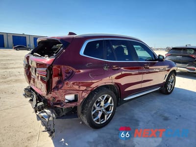 Trzecie zdjęcie samochodu z tyłu: 2024 BMW X3 SDRIVE30I VIN:5UX43DP04R9T66332 - miniatura