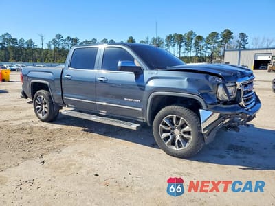 Czwarte zdjęcie samochodu z boku: 2018 GMC SIERRA K1500 SLT VIN:3GTU2NEJ5JG261616 - miniatura