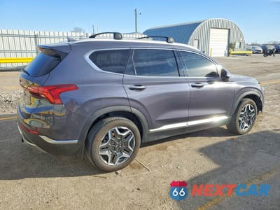 Trzecie zdjęcie samochodu z tyłu: 2021 HYUNDAI SANTA FE HYBRID SEL PREMIUM HEV VIN:KM8S3DA12MU013258 - miniatura