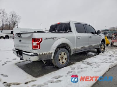 Trzecie zdjęcie samochodu z tyłu: 2019 FORD F150 SUPERCREW VIN:1FTEW1EP3KFB08337 - miniatura