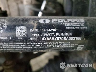 Zdjęcie 10 z 10 samochodu: 2025 POLARIS SPORTSMAN ATV VIN:4XASHY570SA003166 - miniatura