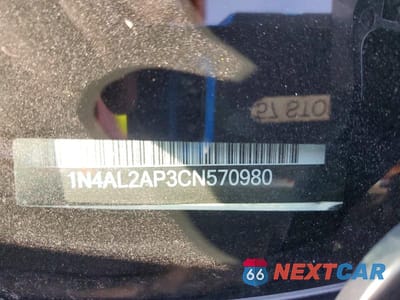 Zdjęcie 14 z 14 samochodu: 2012 NISSAN ALTIMA 2.5 VIN:1N4AL2AP3CN570980 - miniatura