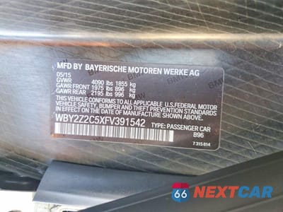 Zdjęcie 12 z 12 samochodu: 2015 BMW I8 VIN:WBY2Z2C5XFV391542 - miniatura