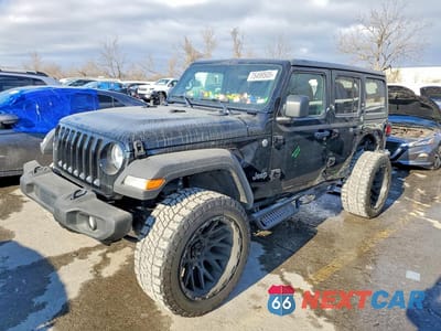 2020 JEEP WRANGLER UNLIMITED SPORT 1C4HJXDG4LW332279 - główne zdjęcie licytacji z USA - miniatura