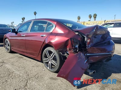 Drugie zdjęcie samochodu z przodu: 2016 HONDA ACCORD SPORT VIN:1HGCR2F58GA162143 - miniatura