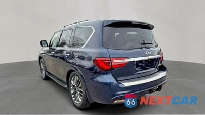 Trzecie zdjęcie samochodu z tyłu: 2019 INFINITI QX80 LUXE VIN:JN8AZ2NE5K9226385 - miniatura