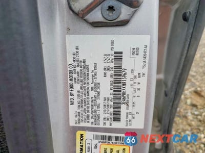 Zdjęcie 12 z 12 samochodu: 2017 FORD FUSION SE VIN:3FA6P0H7XHR159679 - miniatura