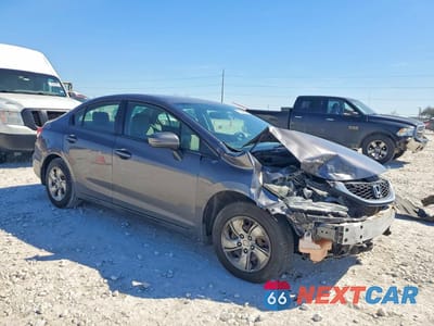 Czwarte zdjęcie samochodu z boku: 2015 HONDA CIVIC LX VIN:19XFB2F58FE265395 - miniatura