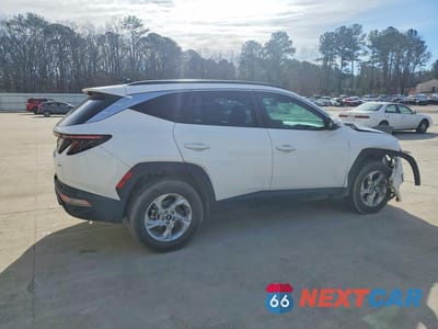 Trzecie zdjęcie samochodu z tyłu: 2023 HYUNDAI TUCSON SEL VIN:5NMJBCAE0PH265683 - miniatura