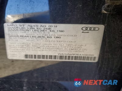 Zdjęcie 13 z 13 samochodu: 2014 AUDI Q5 PREMIUM PLUS VIN:WA1LFAFP7EA106995 - miniatura