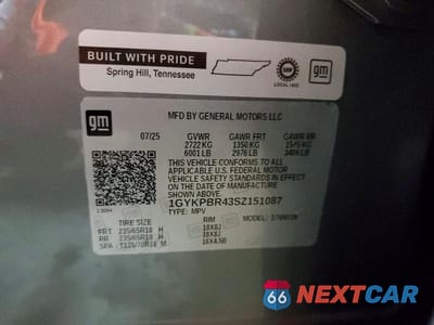 Zdjęcie 14 z 14 samochodu: 2025 CADILLAC XT6 LUXURY VIN:1GYKPBR43SZ151087 - miniatura
