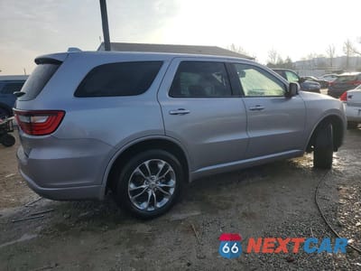 Trzecie zdjęcie samochodu z tyłu: 2019 DODGE DURANGO GT VIN:1C4RDJDG0KC780432 - miniatura