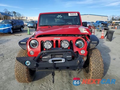 Piąte zdjęcie samochodu w środku: 2014 JEEP WRANGLER UNLIMITED SPORT VIN:1C4BJWDG4EL299448 - miniatura