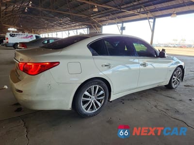 Trzecie zdjęcie samochodu z tyłu: 2017 INFINITI Q50 BASE VIN:JN1CV7AP8HM642427 - miniatura