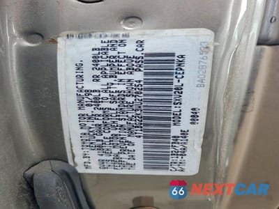 Zdjęcie 12 z 12 samochodu: 1998 TOYOTA CAMRY CE VIN:4T1BG22K3WU270254 - miniatura
