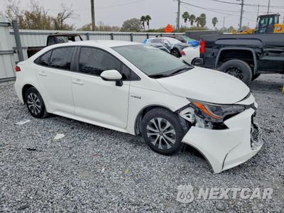 Czwarte zdjęcie samochodu z boku: 2020 TOYOTA COROLLA LE VIN:JTDEBRBE7LJ015753 - miniatura