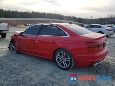 Drugie zdjęcie samochodu z przodu: 2022 AUDI A4 PREMIUM PLUS 45 VIN:WAUEAAF48NN014366 - miniatura