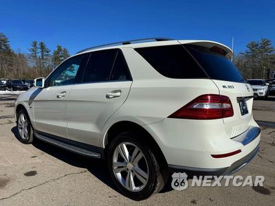 Trzecie zdjęcie samochodu z tyłu: 2012 MERCEDES-BENZ ML 350 4MATIC VIN:4JGDA5HB4CA053991 - miniatura