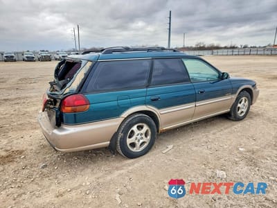 Trzecie zdjęcie samochodu z tyłu: 1999 SUBARU LEGACY OUTBACK VIN:4S3BG685XX7605085 - miniatura