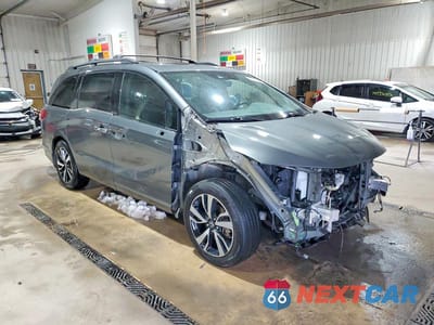 Czwarte zdjęcie samochodu z boku: 2018 HONDA ODYSSEY ELITE VIN:5FNRL6H93JB010092 - miniatura