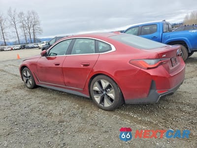 Drugie zdjęcie samochodu z przodu: 2025 BMW I4 XDRIVE 40 VIN:WBY43HD09SFU78272 - miniatura