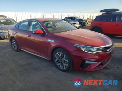 Czwarte zdjęcie samochodu z boku: 2020 KIA OPTIMA HYBRID EX VIN:KNAGU4LE8L5039182 - miniatura