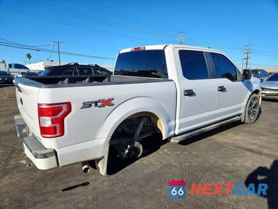 Trzecie zdjęcie samochodu z tyłu: 2020 FORD F150 SUPERCREW VIN:1FTEW1CP5LKD18949 - miniatura