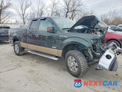 Czwarte zdjęcie samochodu z boku: 2012 FORD F150 SUPER CAB VIN:1FTFX1ETXCFC97200 - miniatura