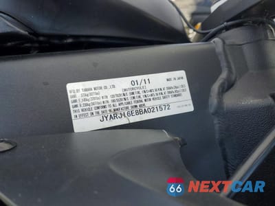 Zdjęcie 9 z 10 samochodu: 2011 YAMAHA YZFR6 VIN:JYARJ16E8BA021572 - miniatura