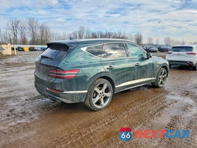 Trzecie zdjęcie samochodu z tyłu: 2023 GENESIS GV80 3.5T VIN:KMUHCESC8PU110485 - miniatura