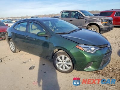 Czwarte zdjęcie samochodu z boku: 2016 TOYOTA COROLLA LE VIN:2T1BURHEXGC723243 - miniatura