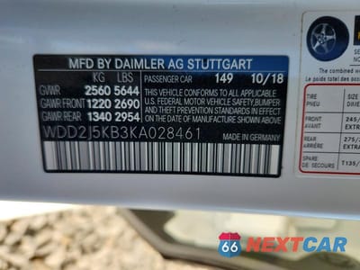 Zdjęcie 13 z 13 samochodu: 2019 MERCEDES-BENZ CLS 450 4MATIC VIN:WDD2J5KB3KA028461 - miniatura