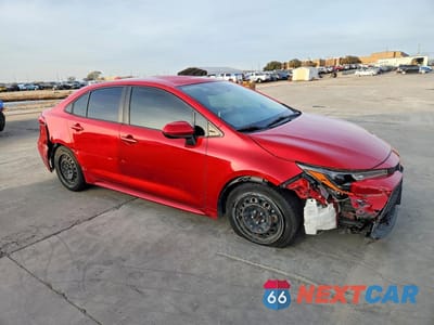 Czwarte zdjęcie samochodu z boku: 2020 TOYOTA COROLLA LE VIN:JTDEPRAE2LJ021706 - miniatura