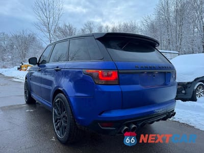Trzecie zdjęcie samochodu z tyłu: 2015 LAND ROVER RANGE ROVER SPORT SVR VIN:SALWZ2EFXFA510974 - miniatura