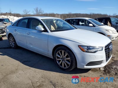 Czwarte zdjęcie samochodu z boku: 2013 AUDI A6 PREMIUM PLUS VIN:WAUGFAFC0DN089031 - miniatura