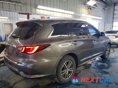 Trzecie zdjęcie samochodu z tyłu: 2019 INFINITI QX60 LUXE VIN:5N1DL0MN2KC568617 - miniatura