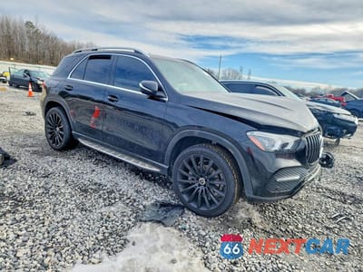 Czwarte zdjęcie samochodu z boku: 2020 MERCEDES-BENZ GLE 350 VIN:4JGFB4JB2LA185478 - miniatura
