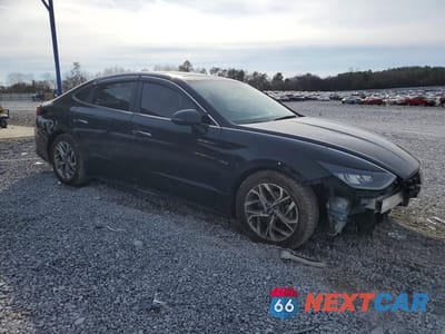 Czwarte zdjęcie samochodu z boku: 2020 HYUNDAI SONATA SEL VIN:5NPEF4JA9LH021388 - miniatura