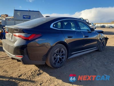 Trzecie zdjęcie samochodu z tyłu: 2025 BMW I4 XDRIVE 40 VIN:WBY43HD05SFT94594 - miniatura