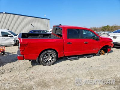 Trzecie zdjęcie samochodu z tyłu: 2022 NISSAN TITAN SV VIN:1N6AA1EF1NN100152 - miniatura
