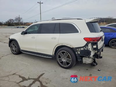 Drugie zdjęcie samochodu z przodu: 2021 MERCEDES-BENZ GLS 450 4MATIC VIN:4JGFF5KE0MA468143 - miniatura