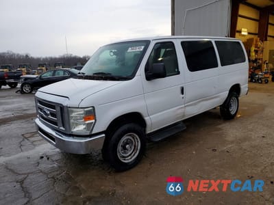 2014 FORD ECONOLINE E350 SUPER DUTY WAGON 1FBNE3BL6EDA40703 - główne zdjęcie licytacji z USA - miniatura