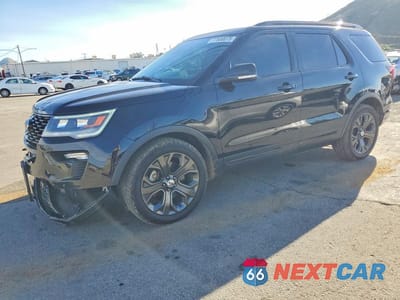 2018 FORD EXPLORER SPORT 1FM5K8GT0JGC86631 - główne zdjęcie licytacji z USA - miniatura