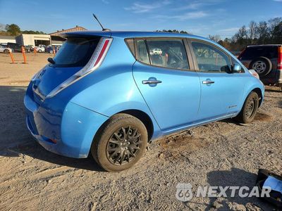 Trzecie zdjęcie samochodu z tyłu: 2013 NISSAN LEAF S VIN:1N4AZ0CP7DC414020 - miniatura