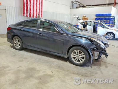 Czwarte zdjęcie samochodu z boku: 2014 HYUNDAI SONATA GLS VIN:5NPEB4AC6EH908494 - miniatura