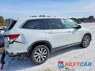 Trzecie zdjęcie samochodu z tyłu: 2022 HONDA PILOT EXL VIN:5FNYF6H51NB083323 - miniatura